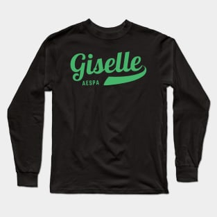 Giselle Aespa Baseball Long Sleeve T-Shirt